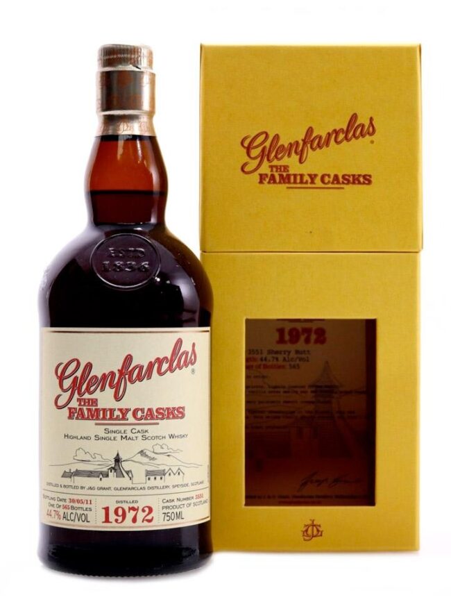 Glenfarclas 1972 Family Cask No. 3551 Single Malt Scotch Whisky