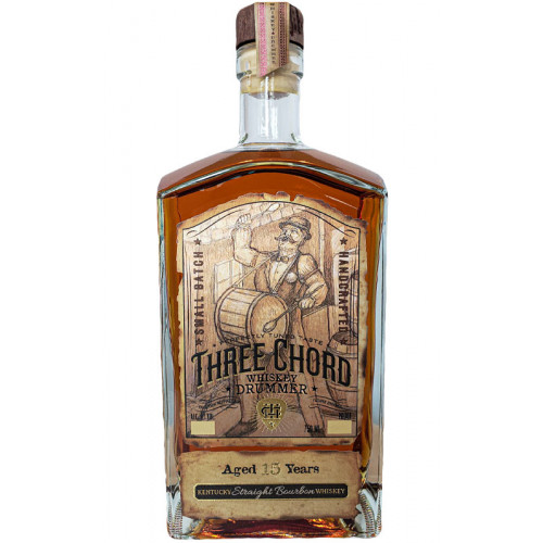 Three Chord Whiskey Drummer Straight Bourbon Whiskey